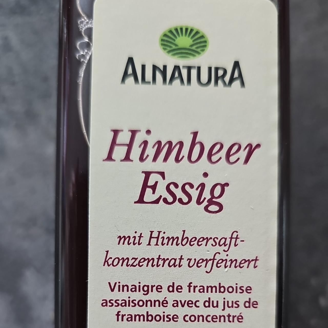 Fotografie - Himbeer essig Alnatura