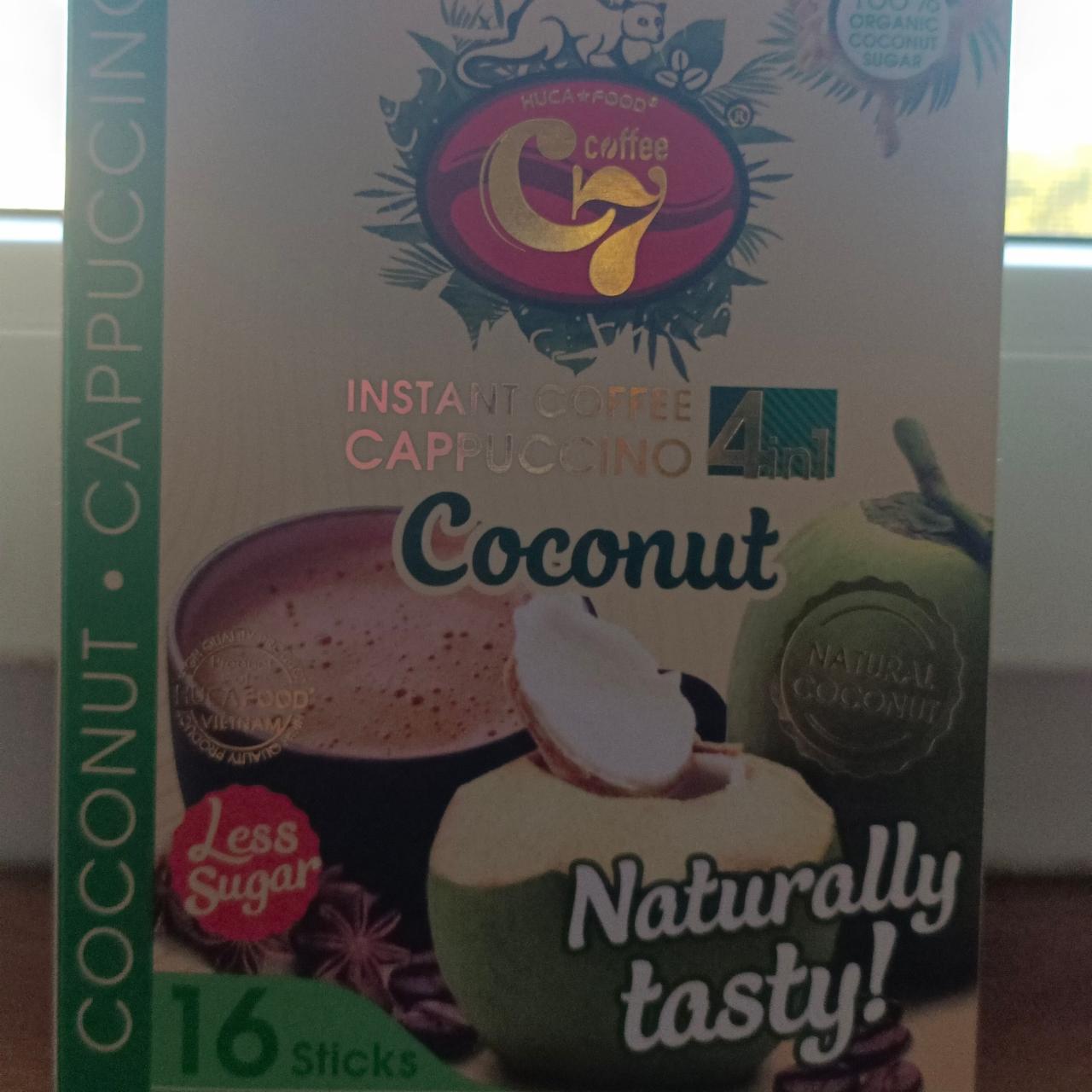 Fotografie - Instant coffee cappuccino coconut C7