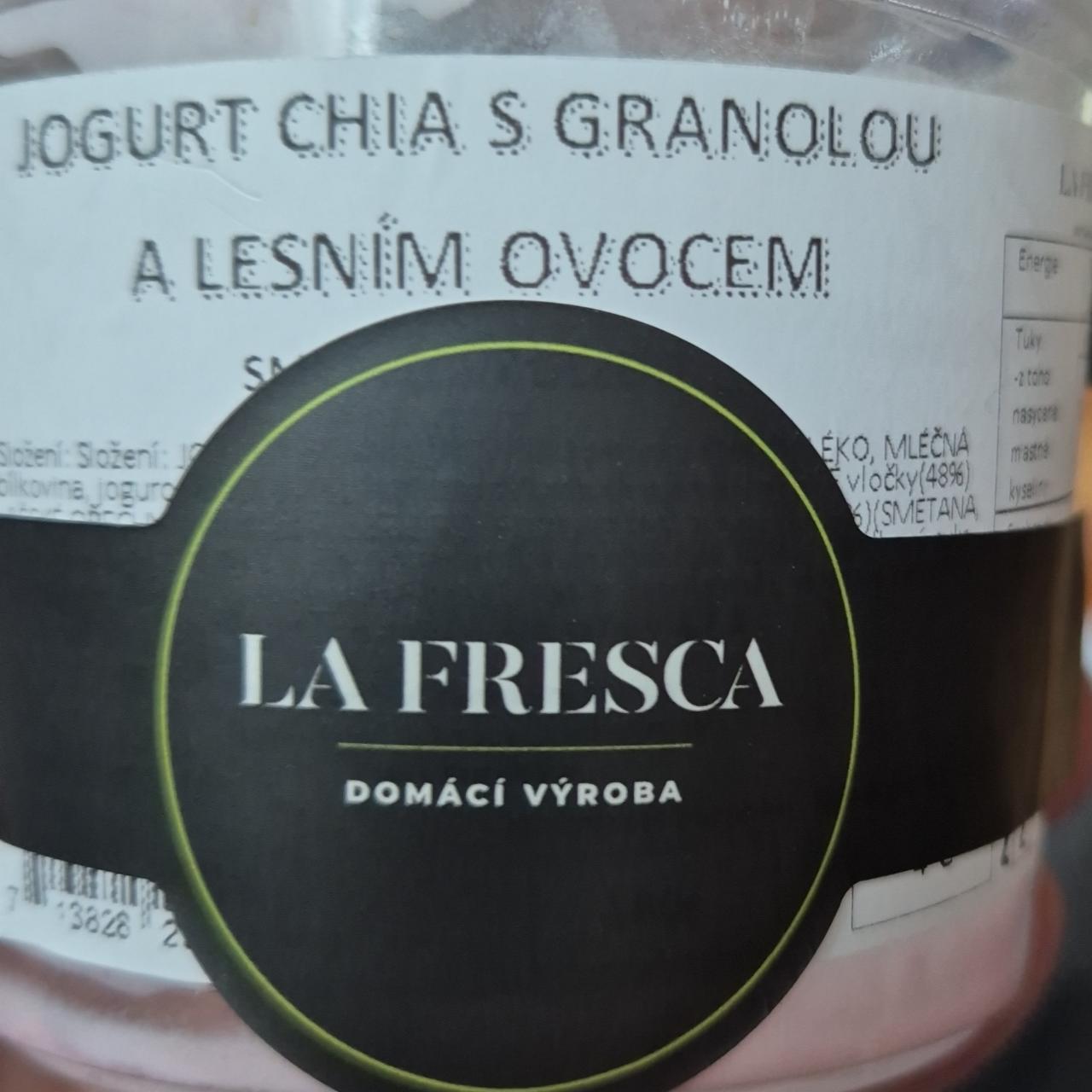 Fotografie - Jogurt chia s granolou a lesním ovocem La Fresca