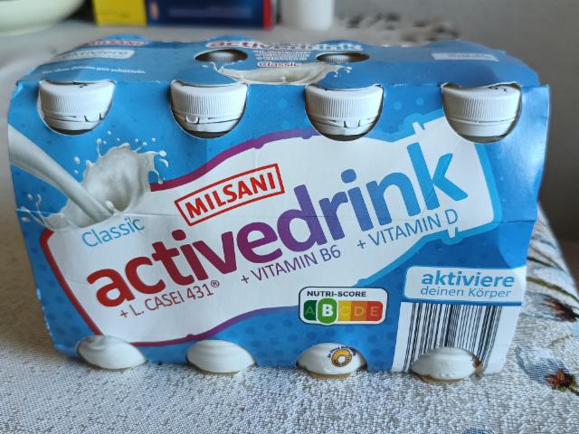 Fotografie - Activedrink classic Milsani