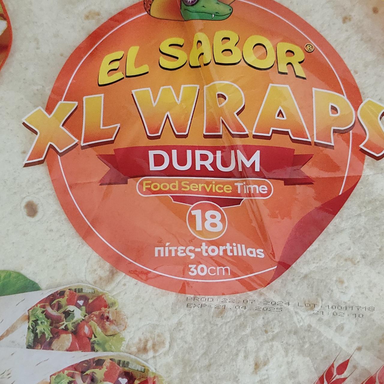 Fotografie - XL wraps durum El Sabor