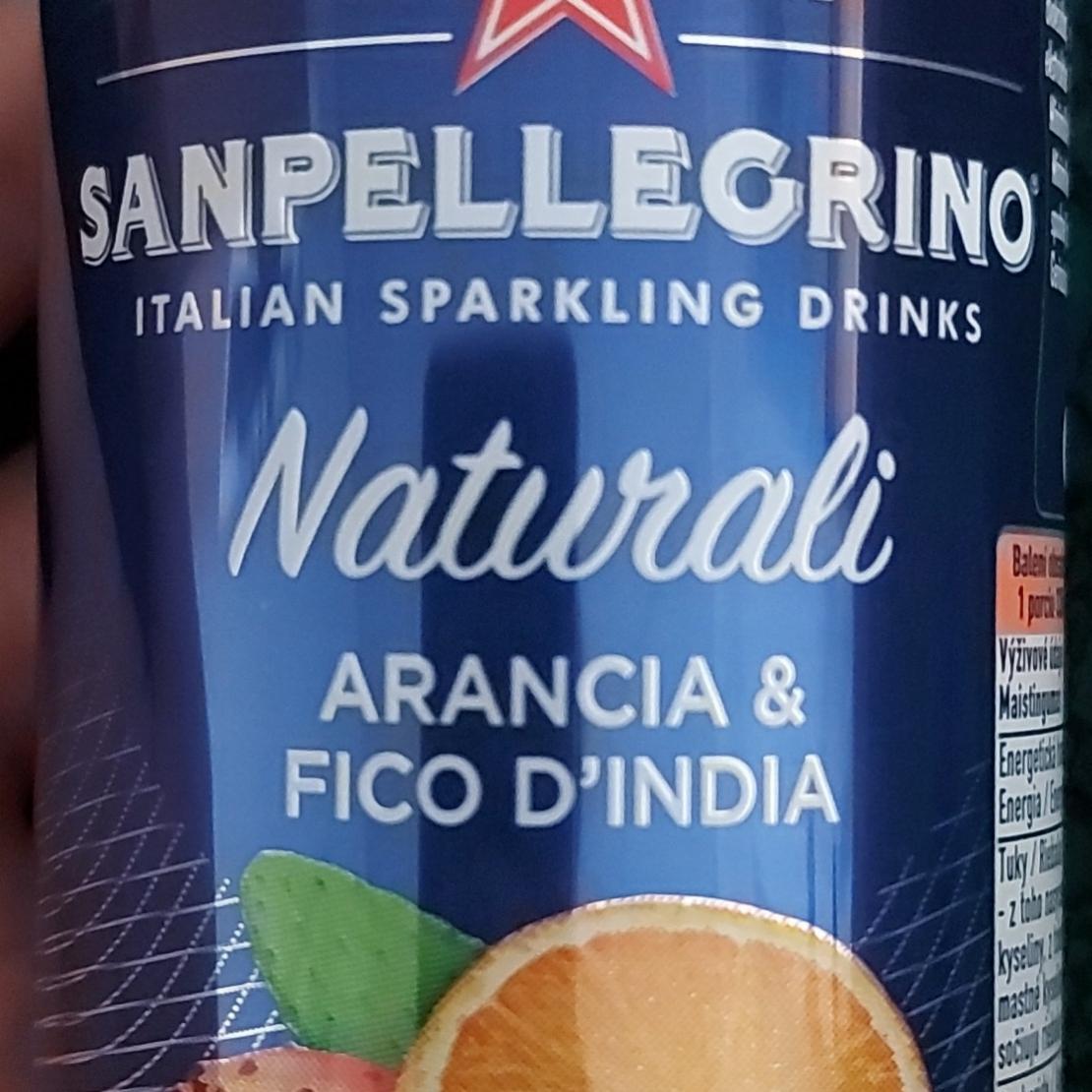 Fotografie - Naturali Arancia & Fico D'India Sanpellegrino