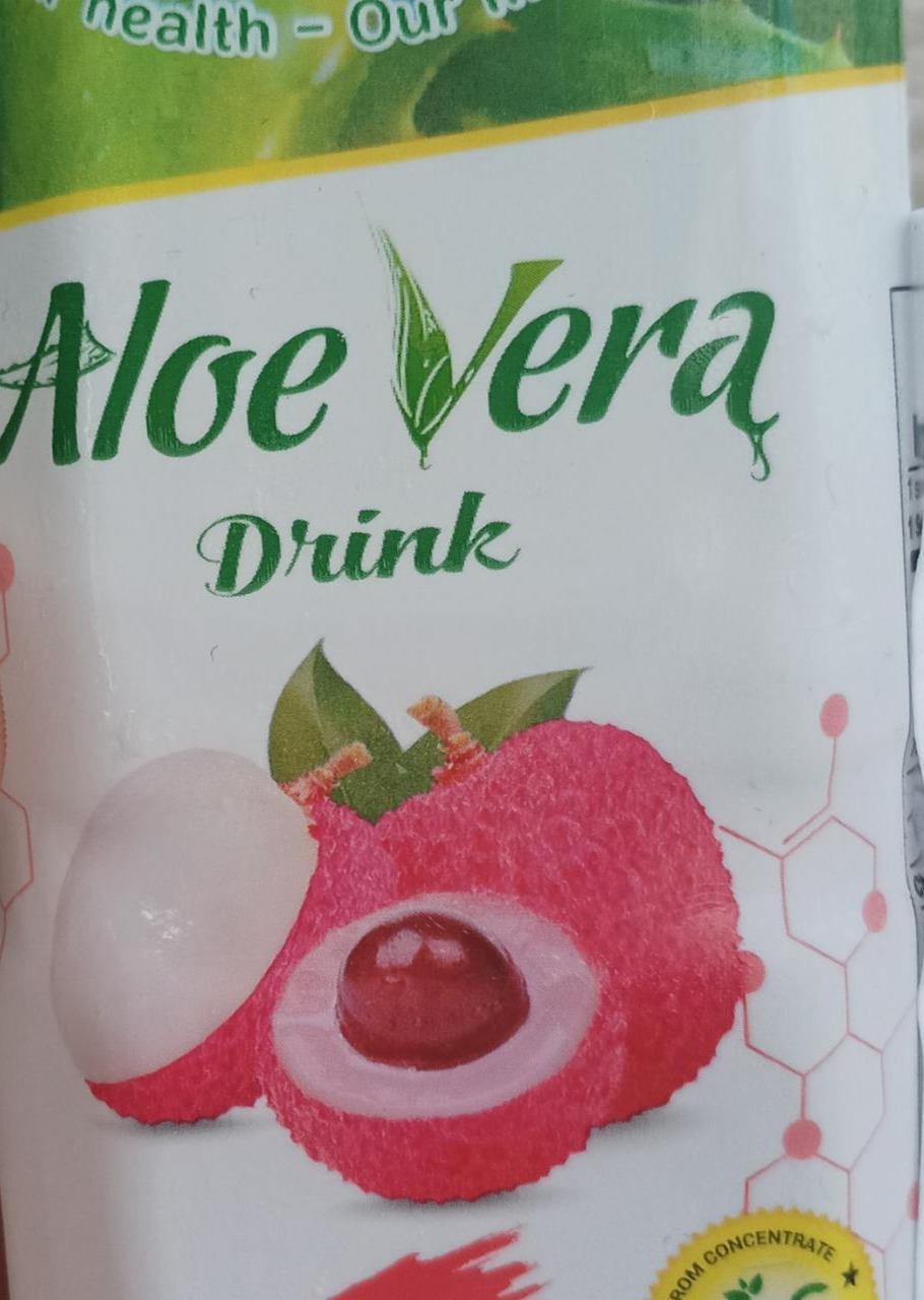 Fotografie - drink liči Aloe Vera