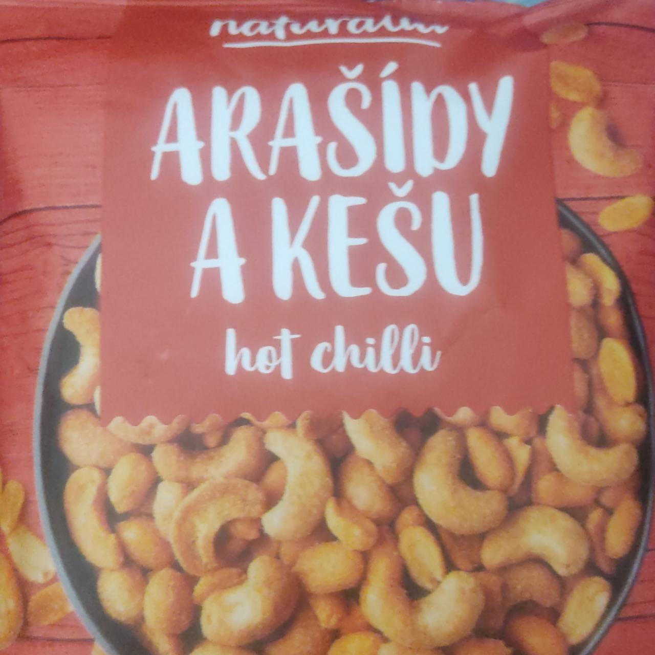 Fotografie - Arašídy a kešu hot chilli Naturalia