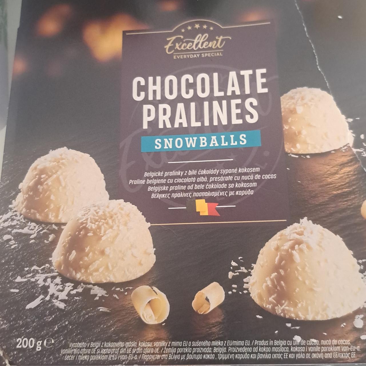 Fotografie - Chocolate pralines snowballs Excellent