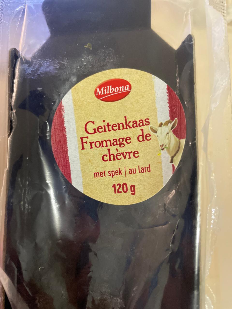 Fotografie - Geitenkaas fromage de chèvre Milbona