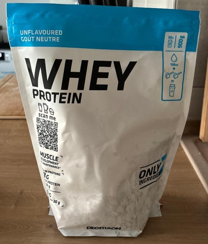 Fotografie - Whey Protein Unflavoured Decathlon