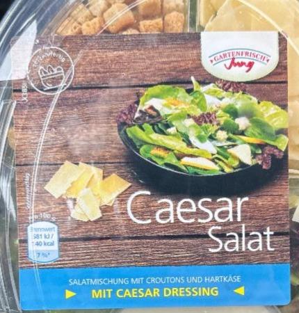 Fotografie - Caesar salat Gartenfrisch