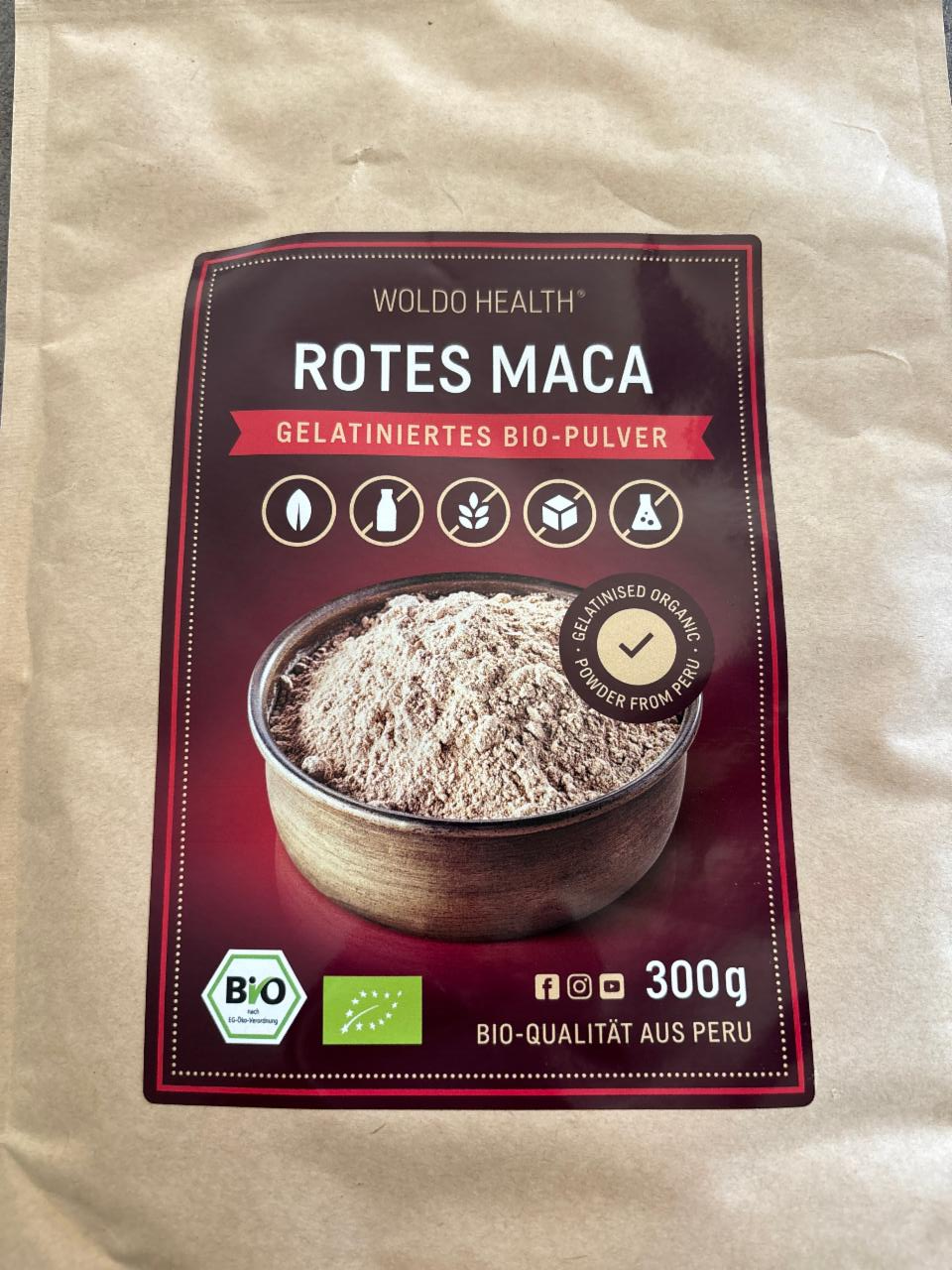 Fotografie - Bio Rotes Maca Woldo Health