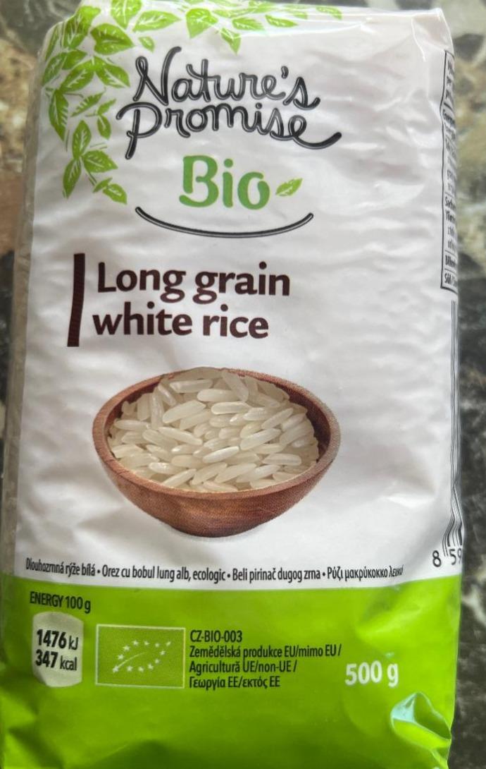 Fotografie - Long grain white rice Nature's Promise