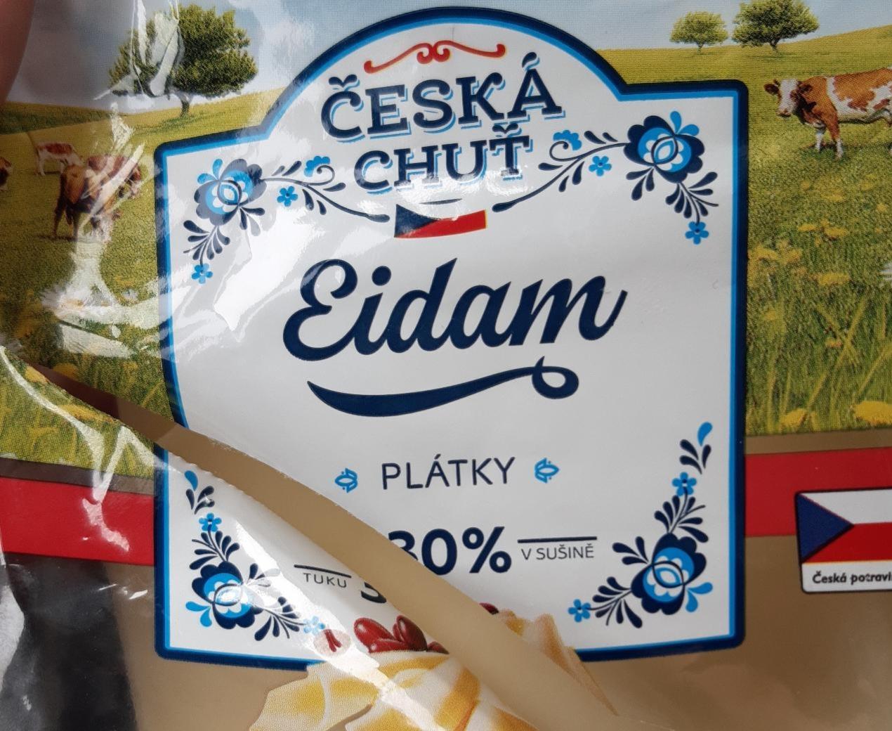 Fotografie - Eidam plátky 30% Česká chuť