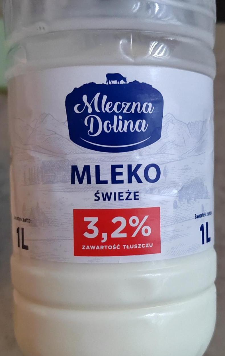 Fotografie - Mleko świeże 3,2% Mleczna dolina