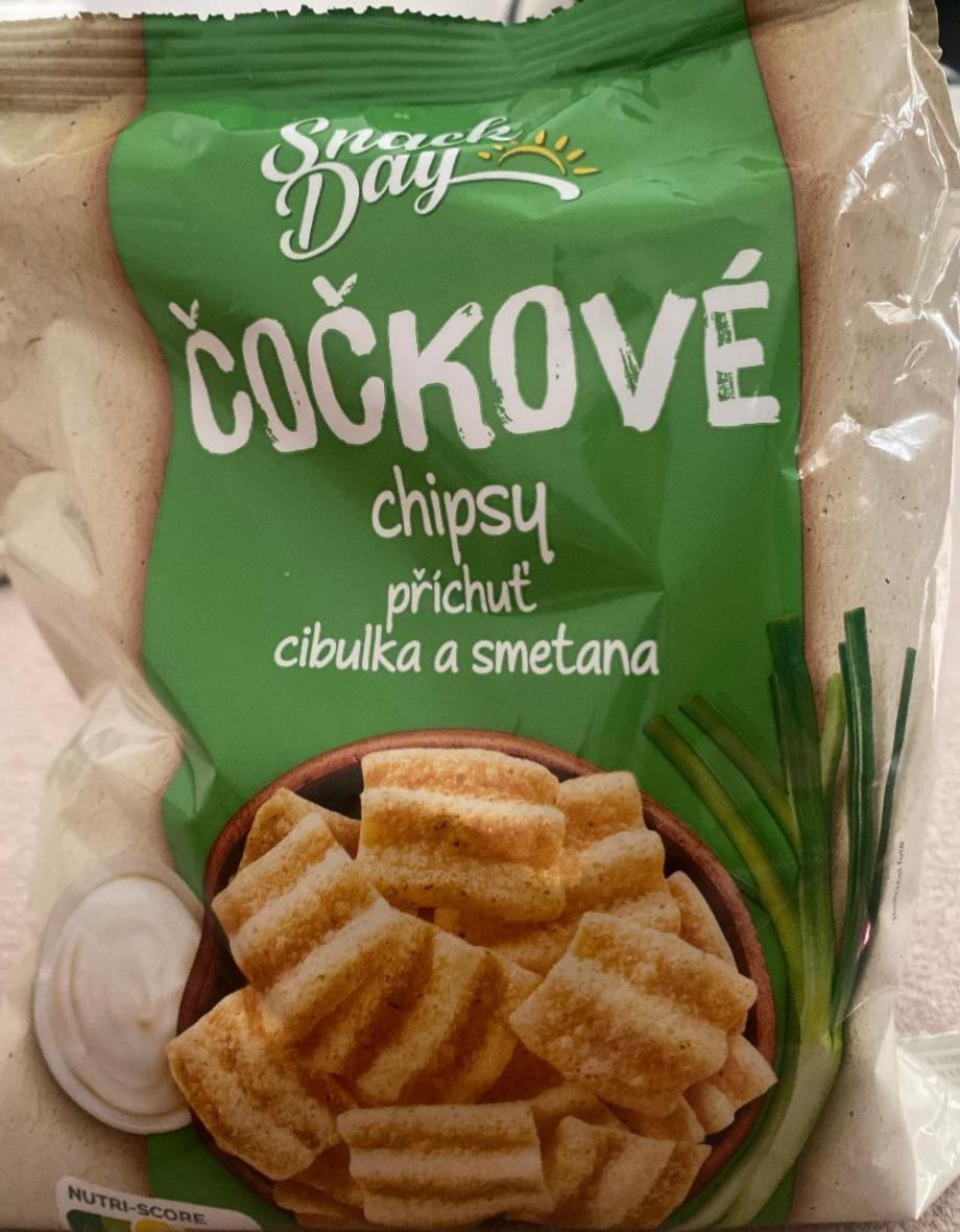 Fotografie - Čočkové chipsy příchuť cibulka a smetana Snack Day