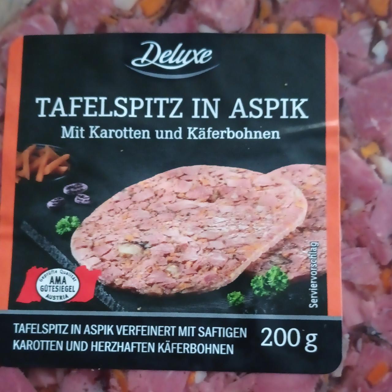 Fotografie - Tafelspitz in aspik mit karotten und käferbohnen Deluxe