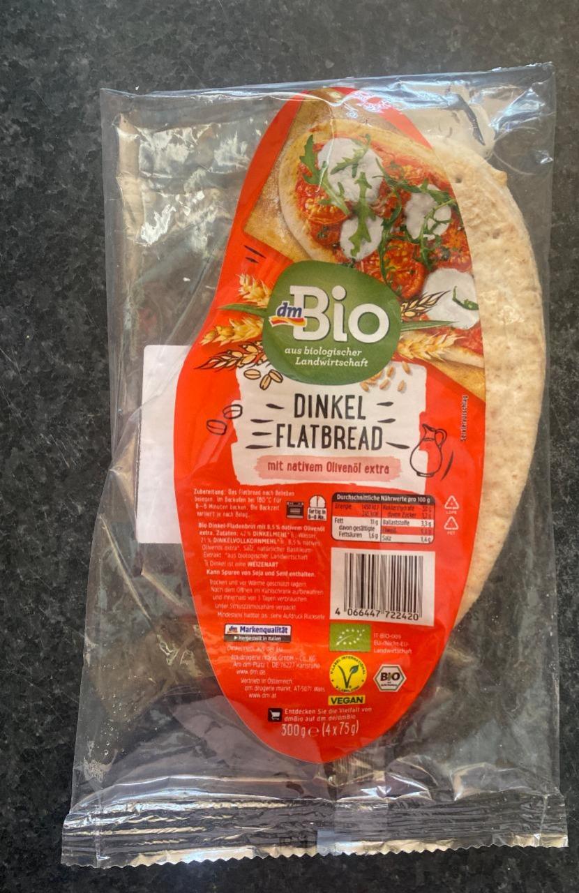 Fotografie - Dinkel flatbread mit nativem olivenöl extra dmBio