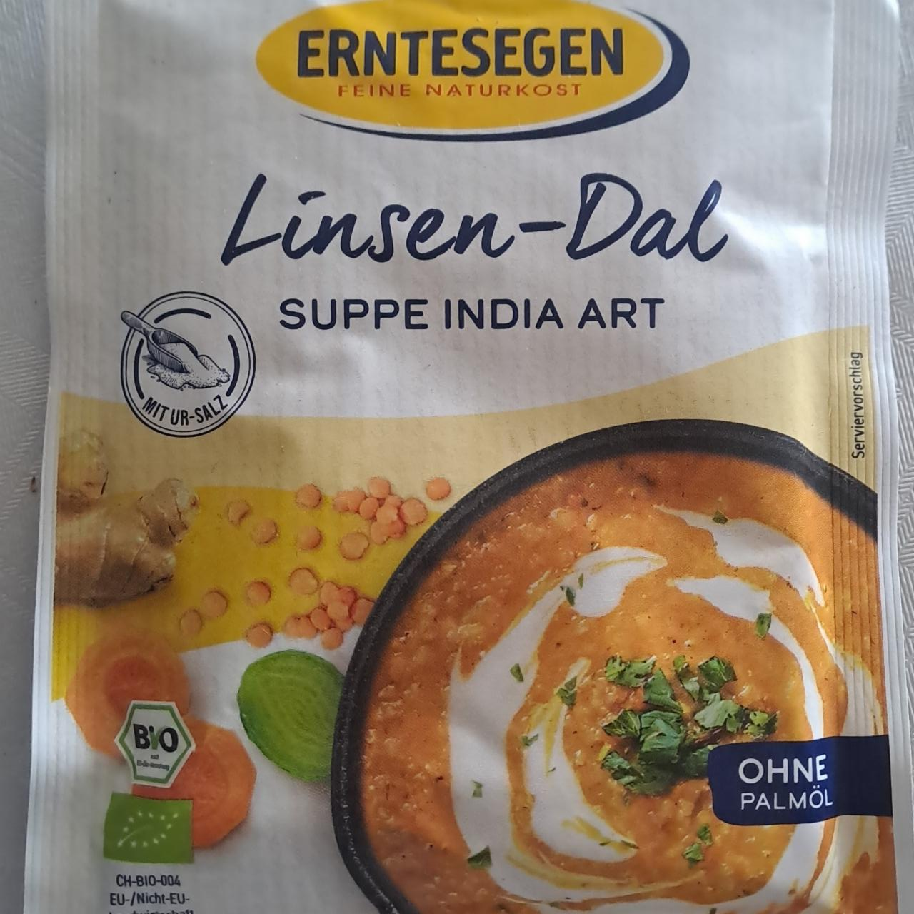 Fotografie - Linsen-Dal suppe india art Erntesegen