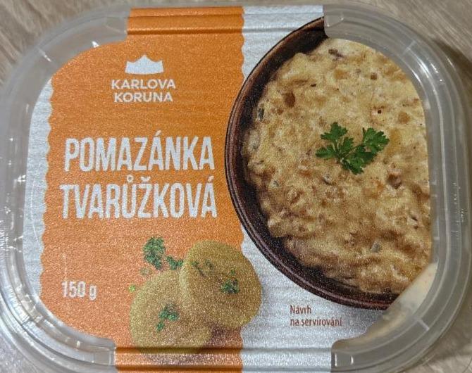 Fotografie - Pomazánka tvarůžková Karlova Koruna