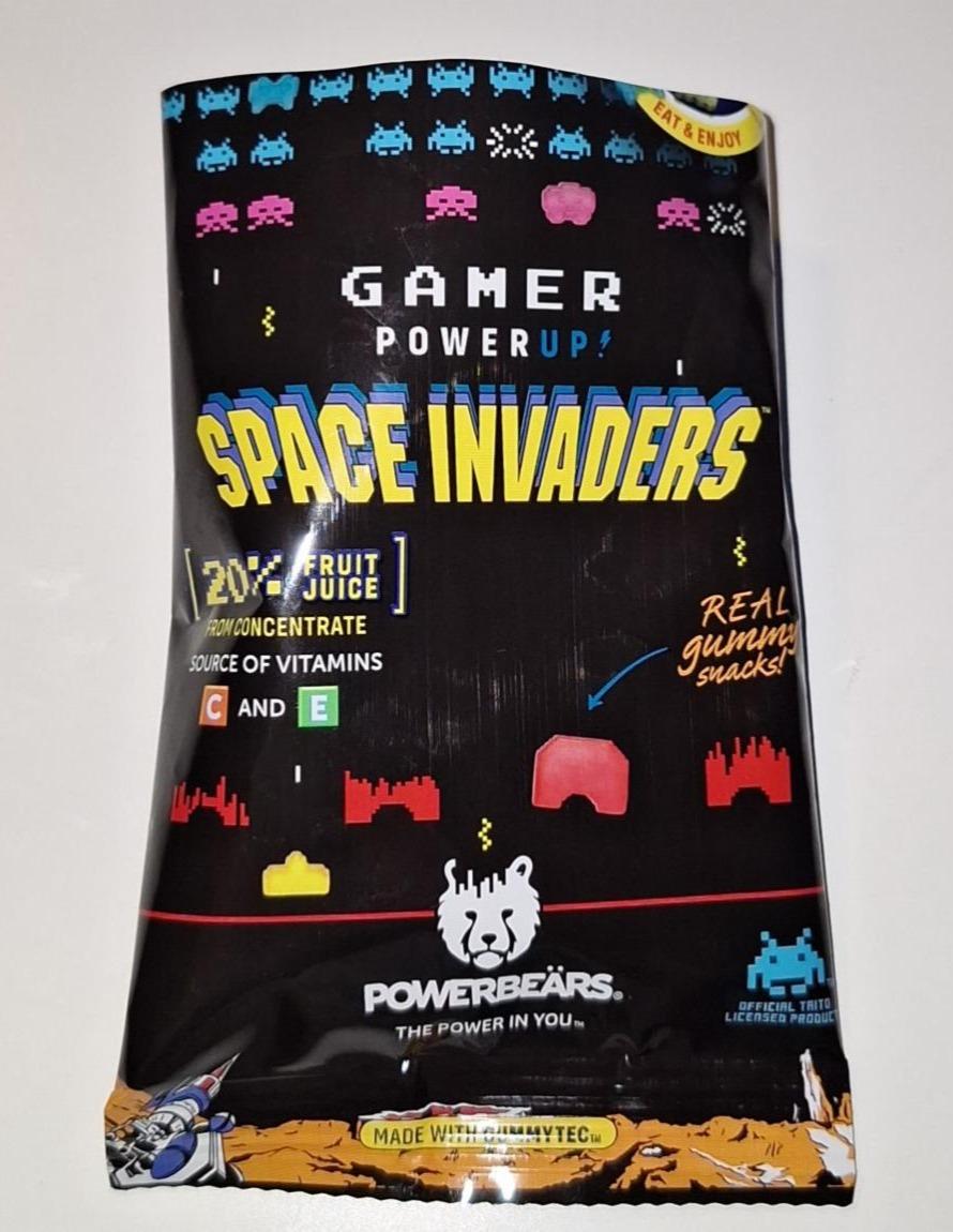 Fotografie - Gamer powerup! space invaders Powerbeärs