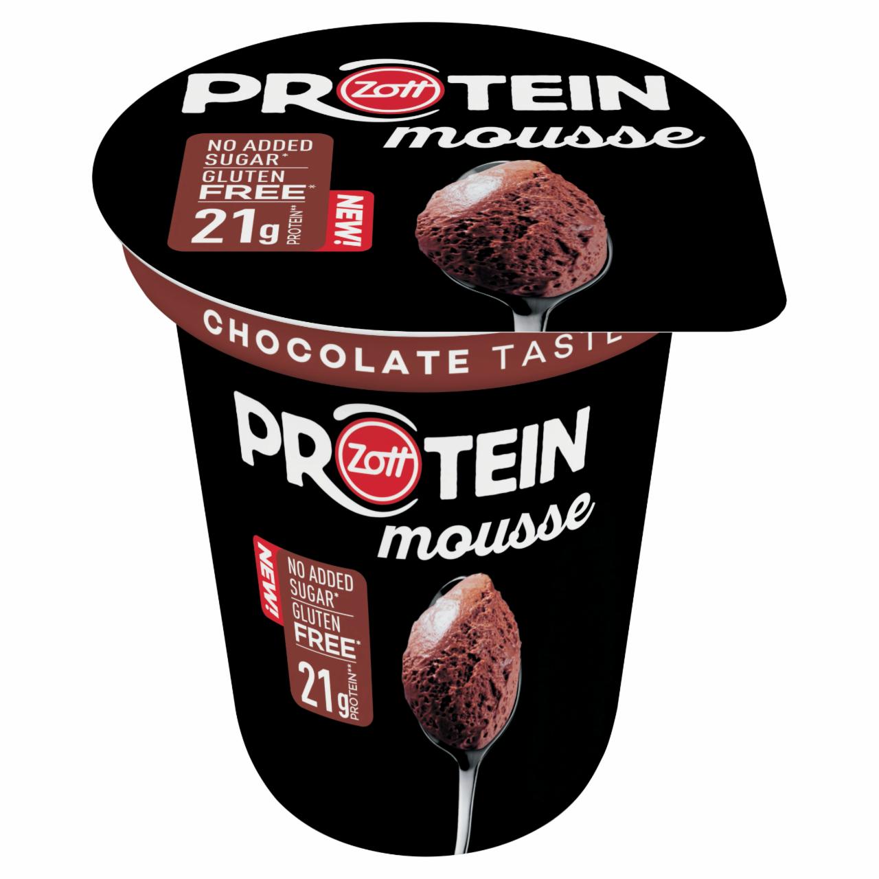 Fotografie - Protein mousse chocolate taste Zott