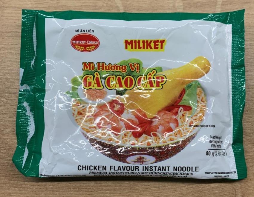 Fotografie - Chicken flavour instant noodle Miliket