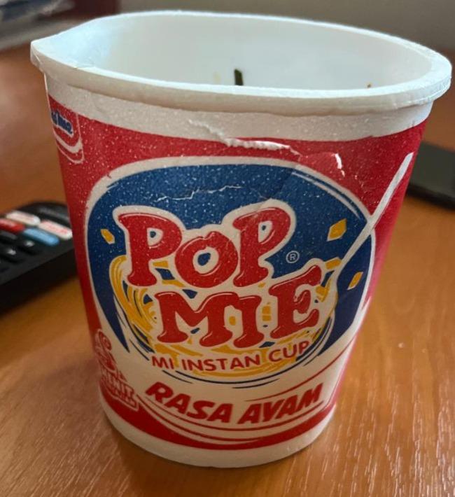 Fotografie - Mi instan cup rasa ayam Pop Mie