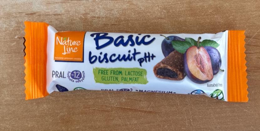 Fotografie - Basic Biscuits pH+ švestka Natur Line