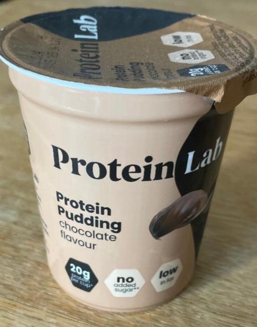 Fotografie - Protein pudding chocolate flavour Protein Lab