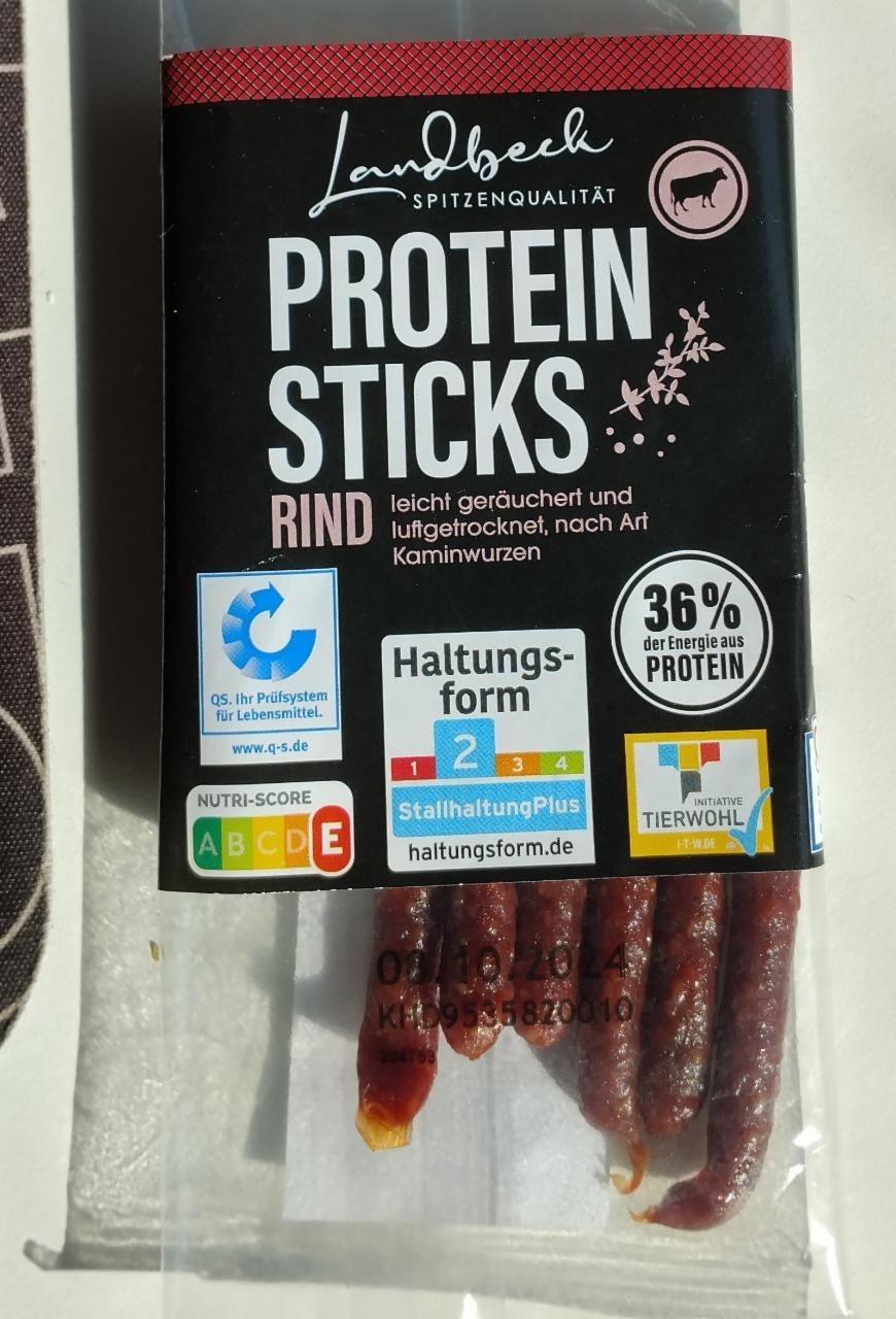 Fotografie - Protein sticks rind Landbeck