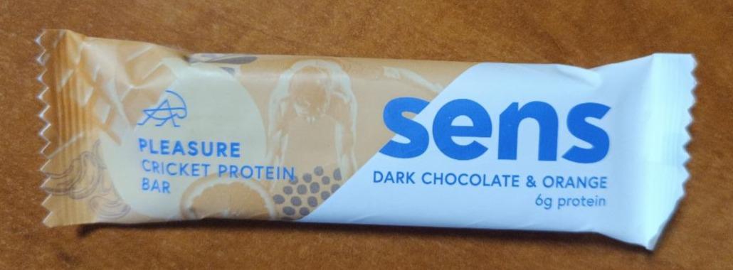 Fotografie - Sens energy bar dark chocolate orange