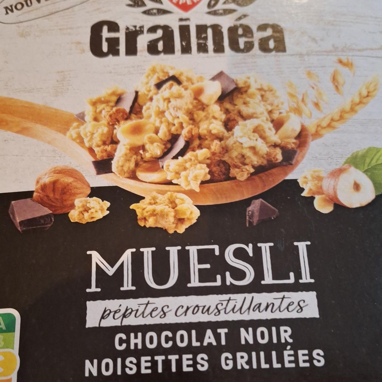 Fotografie - Muesli chocolat noir noisettes grillées Grainéa