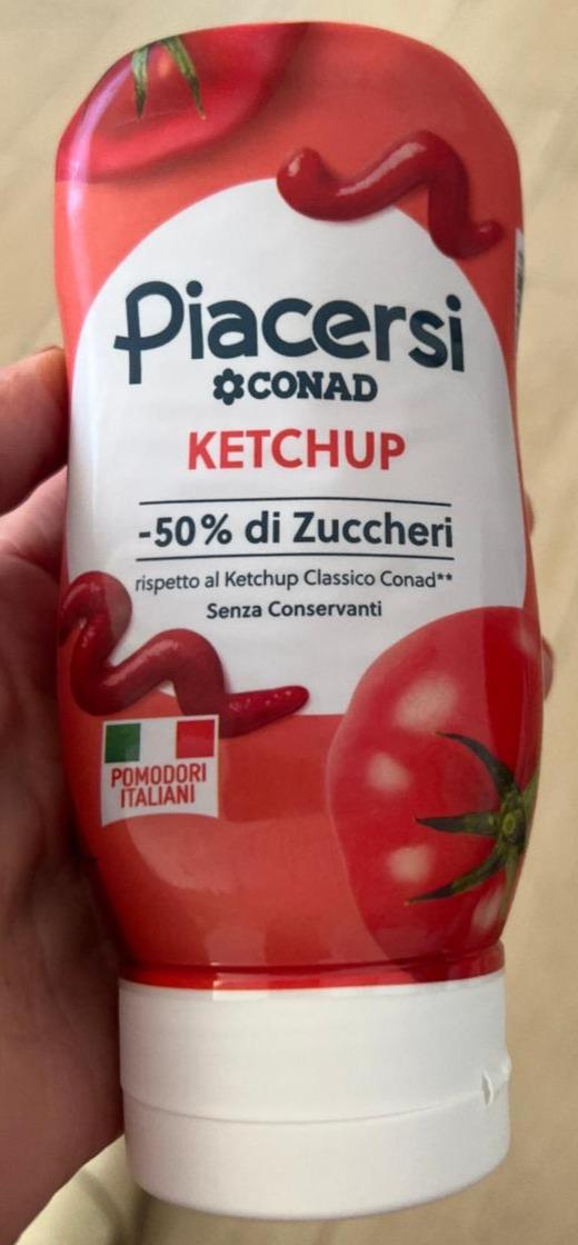 Fotografie - Ketchup -50% di zuccheri Piacersi Conad