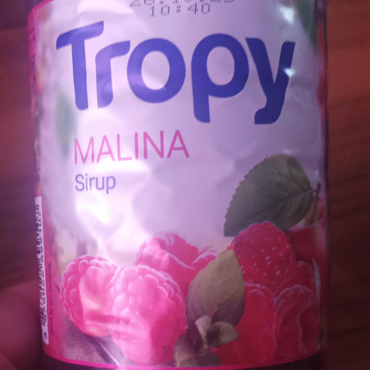 Fotografie - Sirup malina Tropy