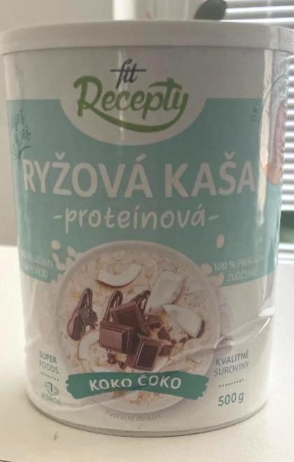 Fotografie - Rýžová kaša proteinová koko čoko Fit recepty