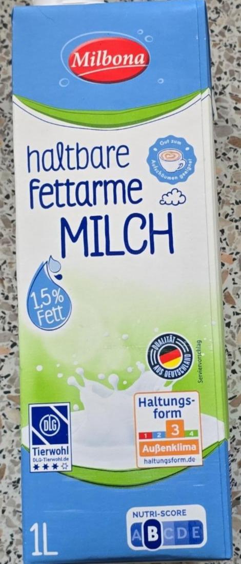 Fotografie - Haltbare fettarme milch Milbona