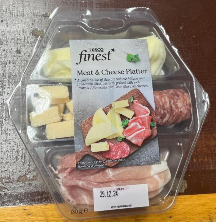 Fotografie - Meat & cheese Platter Tesco finest