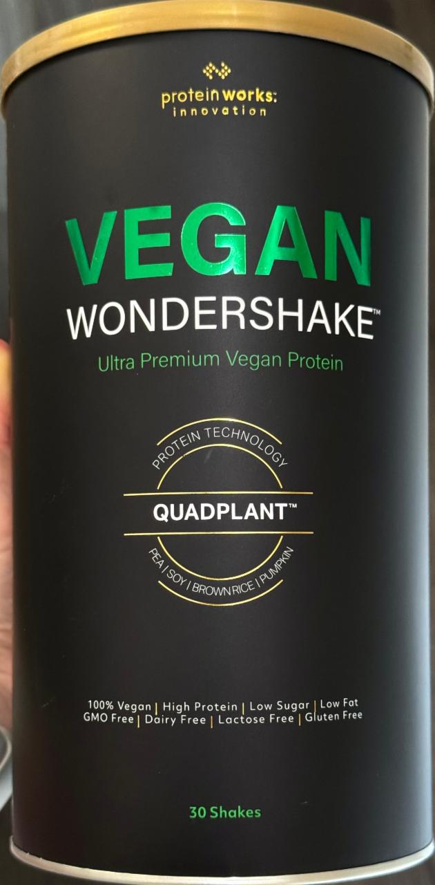 Fotografie - VEGAN Wondershake The Protein Works