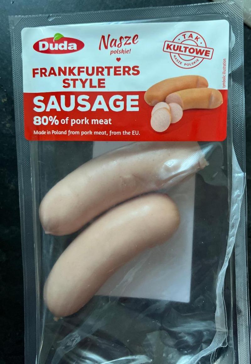 Fotografie - Frankfurter style sausage Duda