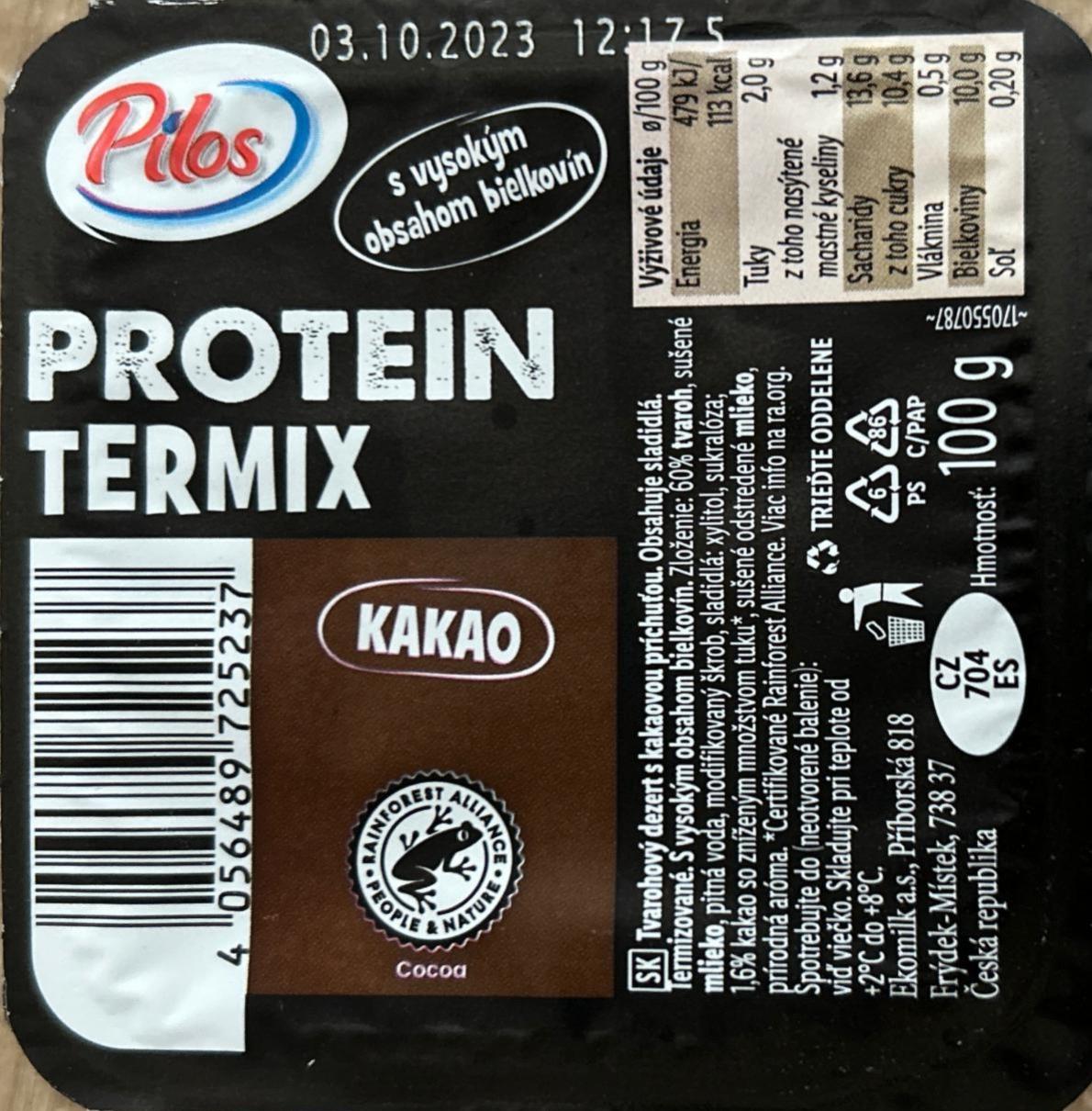 Fotografie - Protein termix kakao Pilos