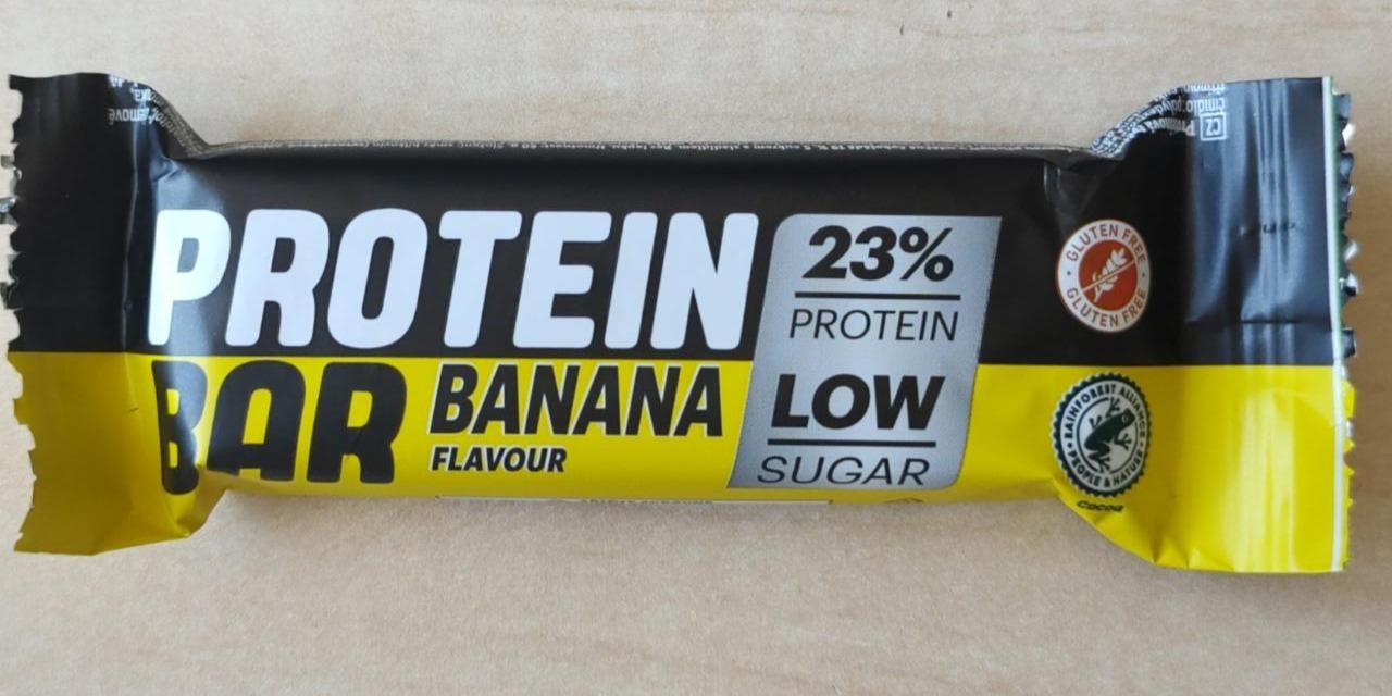 Fotografie - Protein bar banana flavour 23% protein low sugar