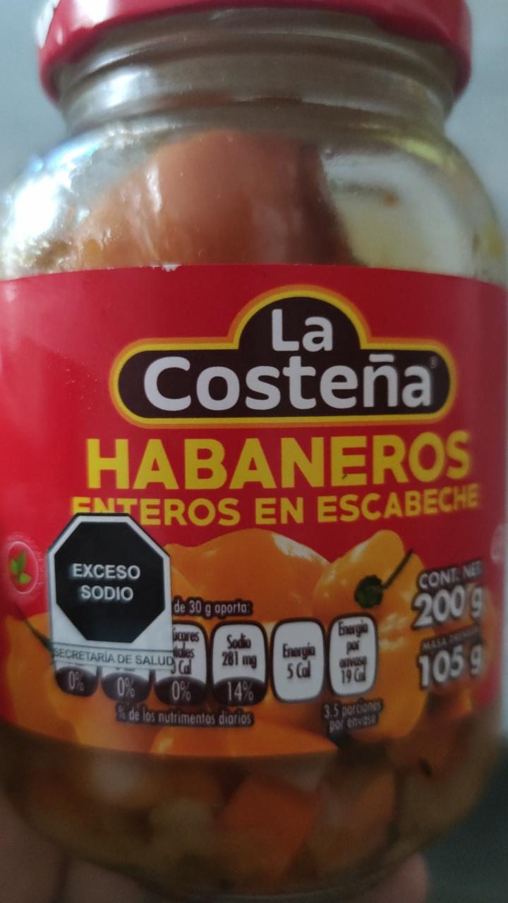 Fotografie - Habaneros enteros en escabeche La Costeňa