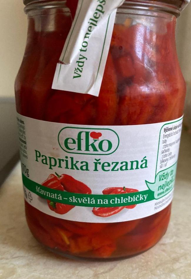 Fotografie - Paprika řezaná Efko