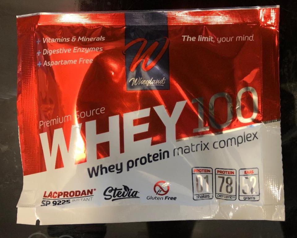 Fotografie - Whey 100 protein vanilla Wheyland