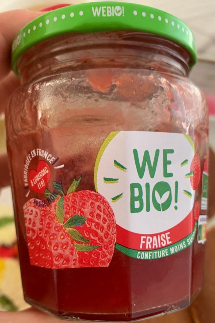 Fotografie - Fraise Confiture moins sucrée WeBio