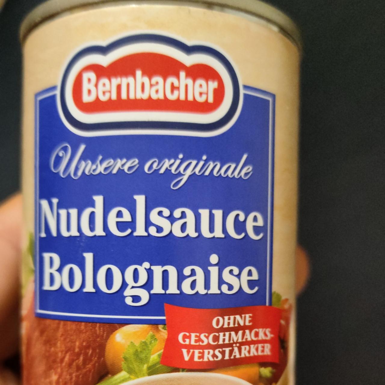 Fotografie - Unsere originale nudelsauce bolognaise Bernbacher