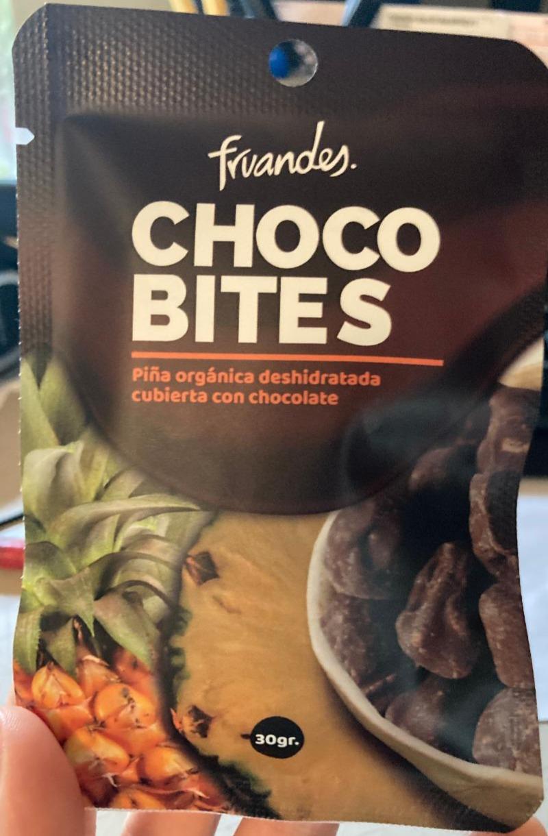 Fotografie - Choco bites piña Fruandes