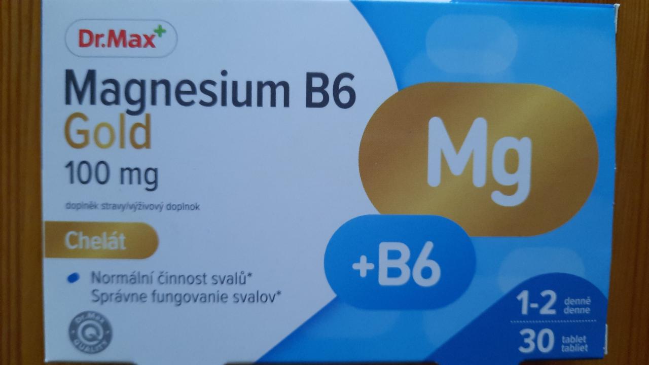 Fotografie - Magnesium B6 Gold Dr.Max