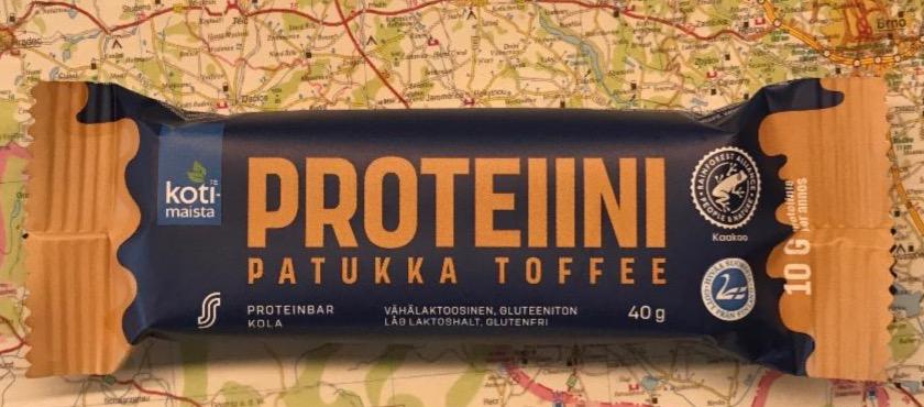 Fotografie - Proteiini patukka toffee Kotimaista