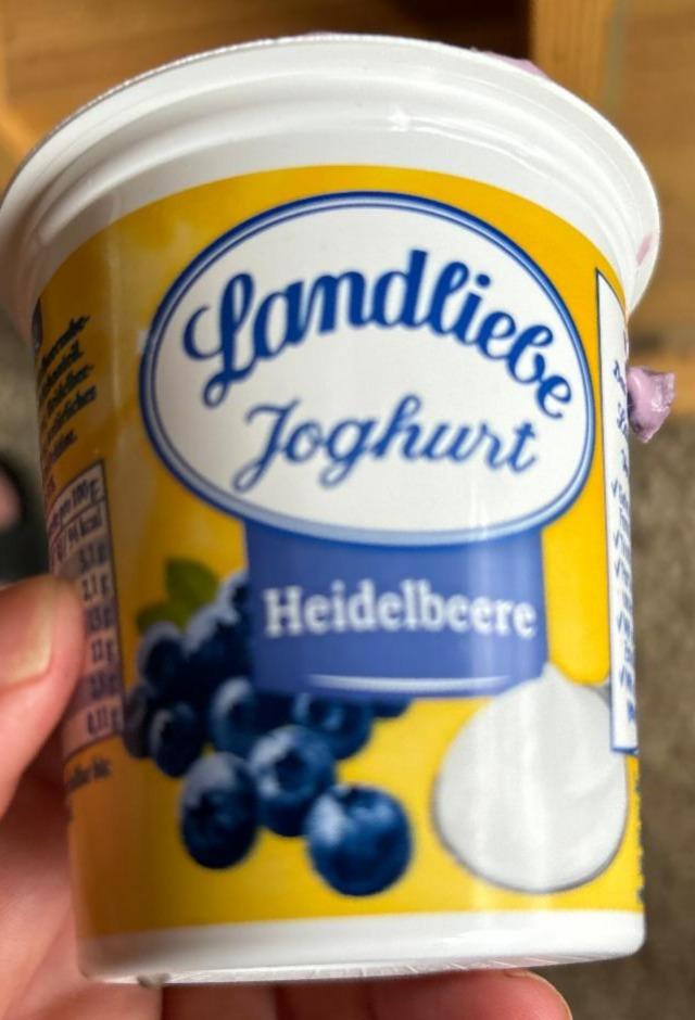 Fotografie - Jogurt heidelbeere Landliebe