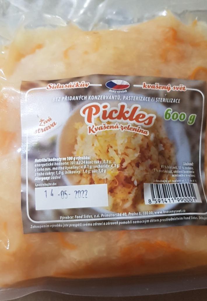 Fotografie - Pickles Kvašená zelenina Sidusáčkův kvašený svět