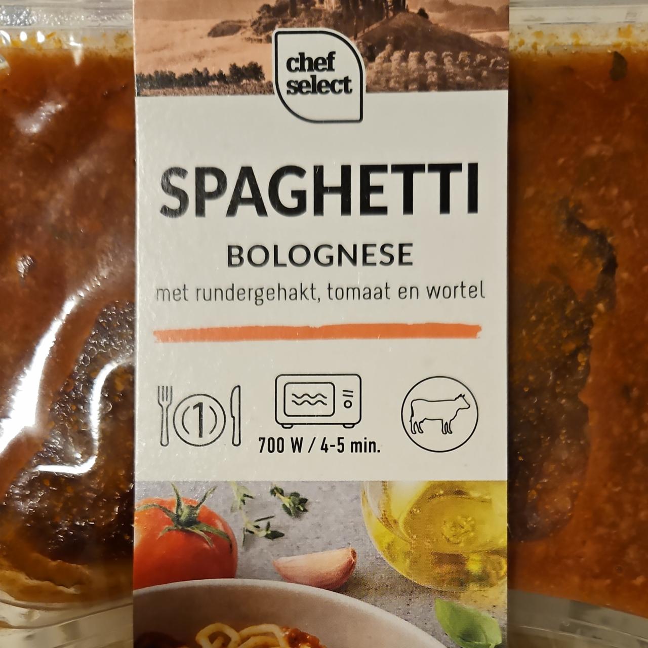 Fotografie - Bolognese met rundergehakt, tomaat en wortel Chef Select